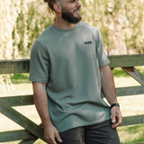 Woven Patch Waffle Tee