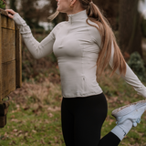 Hybrid Quarter Zip Training Top