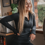 Hybrid Quarter Zip Training Top