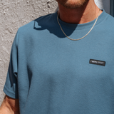 Woven Patch Waffle Tee