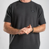 Woven Patch Waffle Tee
