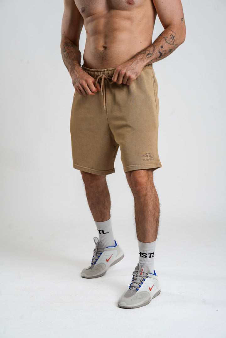 Washed Cotton Shorts