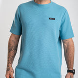 Woven Patch Waffle Tee