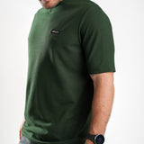 Woven Patch Waffle Tee