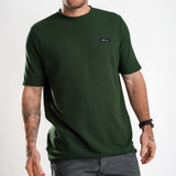 Woven Patch Waffle Tee