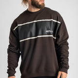 Unseen Hours Colour Block Crewneck