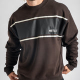 Unseen Hours Colour Block Crewneck