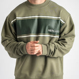 Unseen Hours Colour Block Crewneck