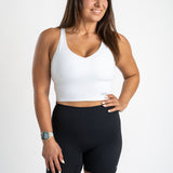 Fitted Crop Bra Top