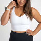 Fitted Crop Bra Top