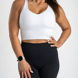 Fitted Crop Bra Top