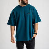 Oversized Short Sleeve Waffle Tee