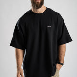 Oversized Short Sleeve Waffle Tee