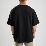 Oversized Short Sleeve Waffle Tee