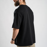 Oversized Short Sleeve Waffle Tee