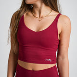 Fitted Crop Bra Top