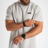 Woven Patch Waffle Tee