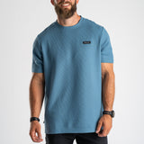 Woven Patch Waffle Tee