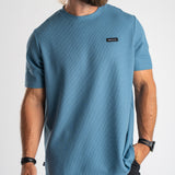 Woven Patch Waffle Tee