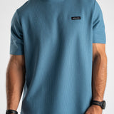 Woven Patch Waffle Tee