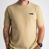 Woven Patch Waffle Tee