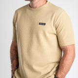 Woven Patch Waffle Tee