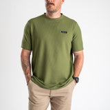 Woven Patch Waffle Tee