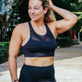Essentials Mesh Palm Sports Bra